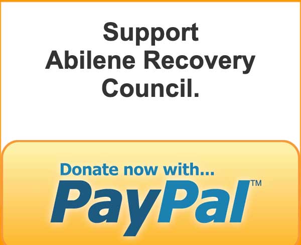 support abilene recovery council